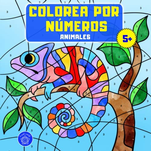 Colorea por números: Libro de colorear animales para niños a partir de 5 años + bono: mandalas de animales von Independently published