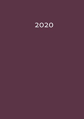 2020: DIN A5 Kalender / Wochenkalender - BROMBEERE / lila - DIN A5 - Eine Woche pro Doppelseite 2020: DIN A5 Kalender / Wochenkalender - BROMBEERE / lila - DIN A5 - Eine Woche pro Doppelseite von Independently published