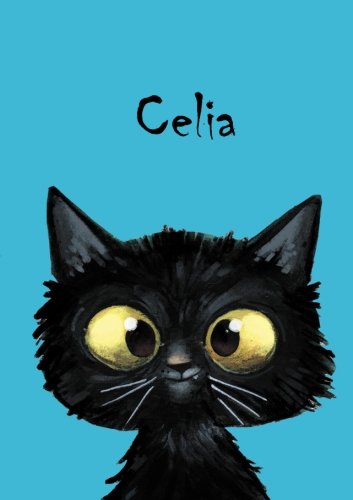 Celia: personalisiertes Notizbuch - Katze - A5 - blanko von CreateSpace Independent Publishing Platform