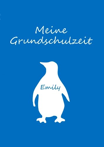 Emily: Malbuch / Notizbuch DIN A4 blanko - Logbuch - Pinguin von Independently published