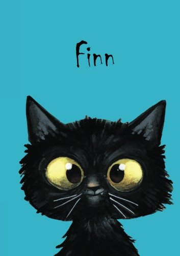 Finn: Katzen-Malbuch / Tagebuch / Notizbuch: DIN A5 - blanko - Katze Finn: Katzen-Malbuch / Tagebuch / Notizbuch: DIN A5 - blanko - Katze