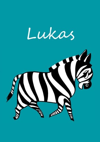 Malbuch / Notizbuch / Tagebuch - Lukas: DIN A4 - blanko - Zebra Malbuch / Notizbuch / Tagebuch - Lukas: DIN A4 - blanko - Zebra
