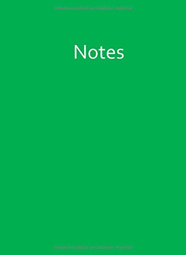 Mein grünes Notizbuch - A4 - kariert - Grashüpfer: 100 Seiten von CreateSpace Independent Publishing Platform