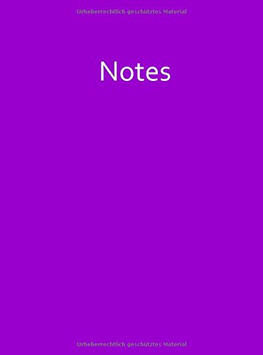 Mein lila Notizbuch - A4 - kariert - Veilchen: 100 Seiten