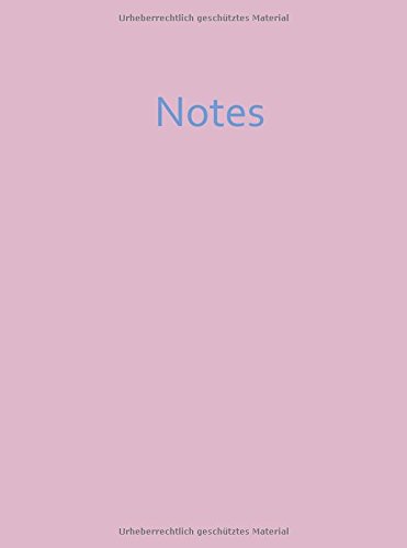 Mein rosa Notizbuch - A4 - kariert - altrosa: 100 Seiten von CreateSpace Independent Publishing Platform