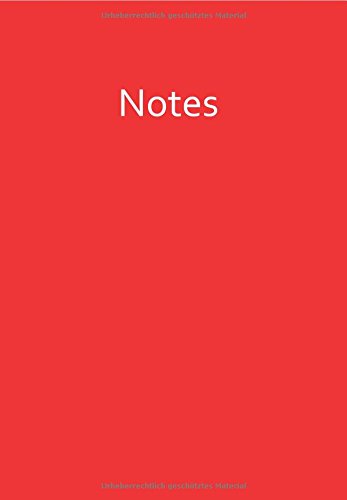 Mein rotes Notizbuch - A4 - kariert - Fire / red: 100 Seiten von CreateSpace Independent Publishing Platform