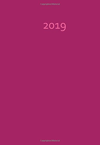 Mini Kalender 2019 - HIMBEERE - ca. A6 - 1 Woche pro Seite von CreateSpace Independent Publishing Platform