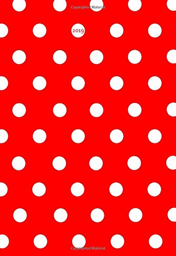 Mini Kalender 2019 Pünktchen rot weiß - ca. DIN A6, 1 Woche pro Seite Mini Kalender 2019 Pünktchen rot weiß - ca. DIN A6, 1 Woche pro Seite