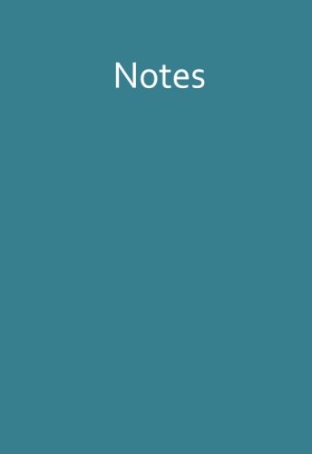 Mini - Notizbuch ca. A6 - liniert - PETROL: Notizen, Notes - kleines Notizheft, blau, grün von CreateSpace Independent Publishing Platform