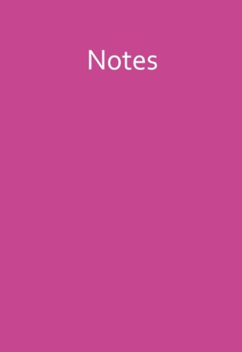 Mini - Notizbuch ca. A6 - liniert - PINK: Notizen, Notes - kleines Notizheft, rosa Mini - Notizbuch ca. A6 - liniert - PINK: Notizen, Notes - kleines Notizheft, rosa von CREATESPACE