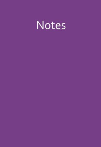 Mini - Notizbuch ca. A6 - liniert - Veilchen: Notizen, Notes - kleines Notizheft, lila / violett