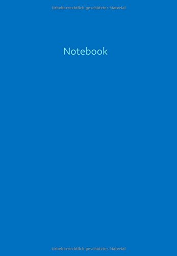 Notebook / Notizbuch - Ocean Blue: Blau - DIN A5, liniert Notebook / Notizbuch - Ocean Blue: Blau - DIN A5, liniert von CreateSpace Independent Publishing Platform