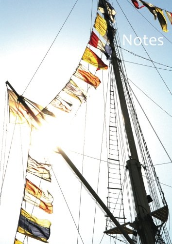Notizbuch A4 - Segeln (Flaggen): DIN A4 - kariert