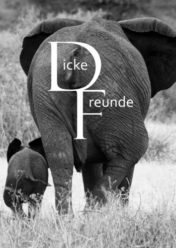 Notizbuch A4 - kariert "Dicke Freunde": DIN A4 - Elefanten - Tagebuch Notizbuch A4 - kariert "Dicke Freunde": DIN A4 - Elefanten - Tagebuch