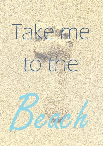 Notizbuch A4 - kariert "Take me to the beach"