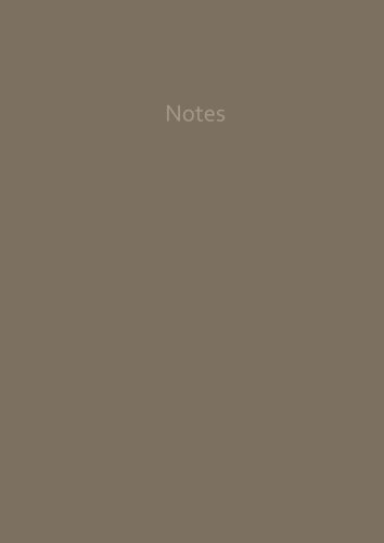 Notizbuch A4 - kariert - Taupe: DIN A4 - Tagebuch Notizbuch A4 - kariert - Taupe: DIN A4 - Tagebuch von CreateSpace Independent Publishing Platform