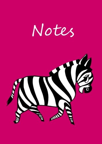 Notizbuch A4 - kariert - Zebra pink: DIN A4 - Tagebuch - Zeichnung von CreateSpace Independent Publishing Platform