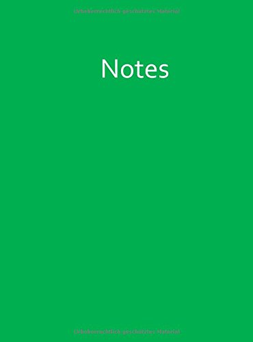 Notizbuch A5 - Grashüpfer / grün - Notes: liniert - 108 Seiten Notizbuch A5 - Grashüpfer / grün - Notes: liniert - 108 Seiten von CreateSpace Independent Publishing Platform