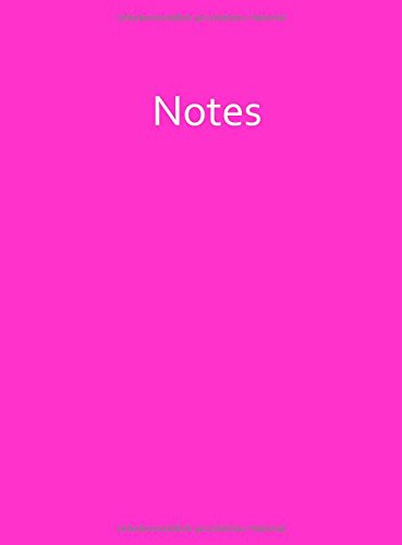 Notizbuch A5 - pink / magenta - Notes: liniert - 108 Seiten Notizbuch A5 - pink / magenta - Notes: liniert - 108 Seiten von CreateSpace Independent Publishing Platform