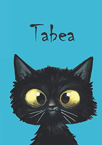 Tabea: Katzen - Notizbuch / Malbuch - DIN A5 - blanko