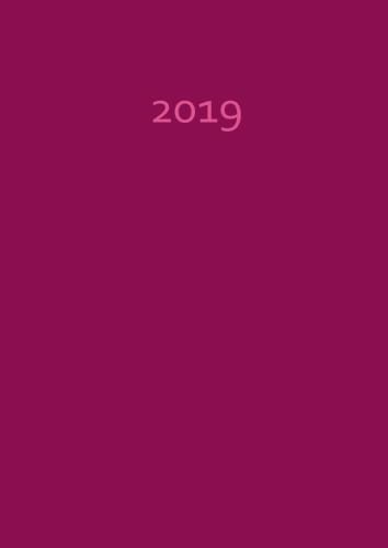 dicker TageBuch Kalender 2019 - HIMBEERE: Endlich genug Platz für dein Leben! 1 Tag pro DIN A4 Seite von edition cumulus