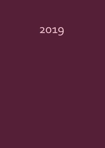 dicker Tagebuch Kalender 2019 - Brombeere (violett): Endlich genug Platz für dein Leben! 1 Tag pro DIN A4 Seite von edition cumulus
