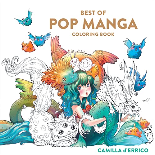 Best of Pop Manga Coloring Book von Watson-Guptill