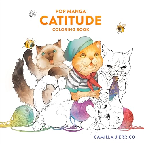 Pop Manga Catitude Coloring Book Pop Manga Catitude Coloring Book von Watson-Guptill