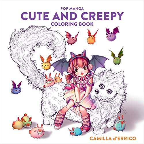 Pop Manga Cute and Creepy Coloring Book von Watson-Guptill