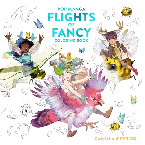 Pop Manga Flights of Fancy Coloring Book Pop Manga Flights of Fancy Coloring Book von Watson-Guptill