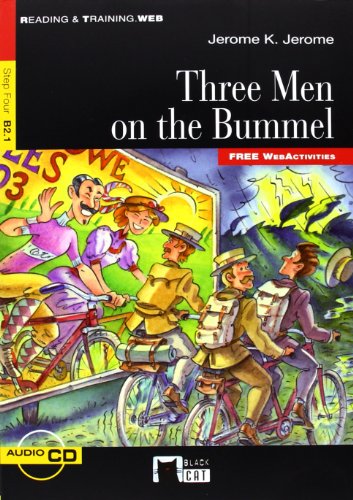 THREE MEN ON THE BUMMEL (FW) (Black Cat. reading And Training) von Editorial Vicens Vives