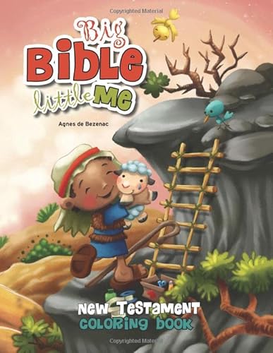 Big Bible, Little Me - New Testament Coloring Book: New Testament Coloring Books for Kids Big Bible, Little Me - New Testament Coloring Book: New Testament Coloring Books for Kids von icharacter.org