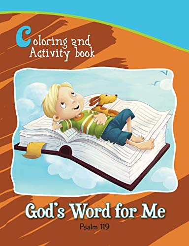 Psalm 119 Coloring and Activity Book: Coloring and Activity Book (Bible Chapters Coloring and Activity Books) von iCharacter Limited