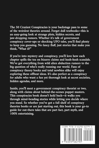 The 50 Craziest Conspiracies: Secrets Lurking Underneath von epubli
