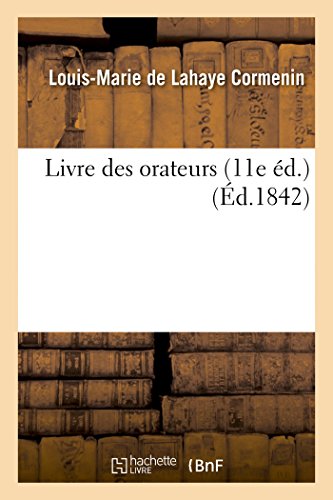 Livre des orateurs (11e éd.) (Histoire)