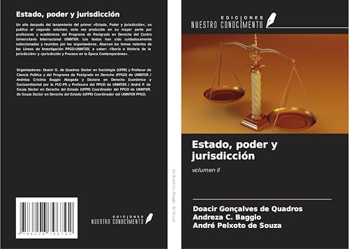 Estado, poder y jurisdicción: volumen II von Ediciones Nuestro Conocimiento