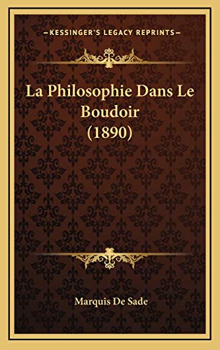 La Philosophie Dans Le Boudoir (1890)