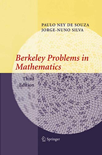 Berkeley Problems in Mathematics (Problem Books in Mathematics) von Springer