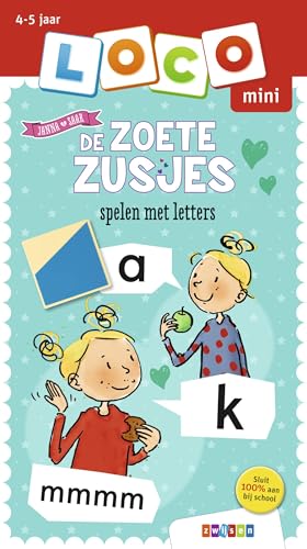 Loco mini De Zoete Zusjes spelen met letters von Uitgeverij Zwijsen
