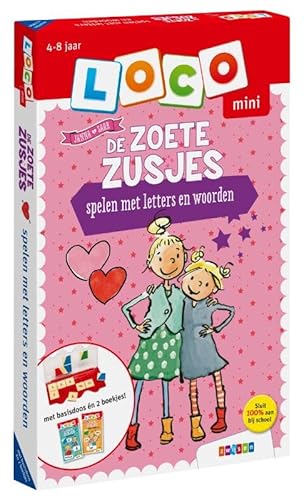 Loco mini pakket De Zoete Zusjes spelen met letters en woorden von Uitgeverij Zwijsen