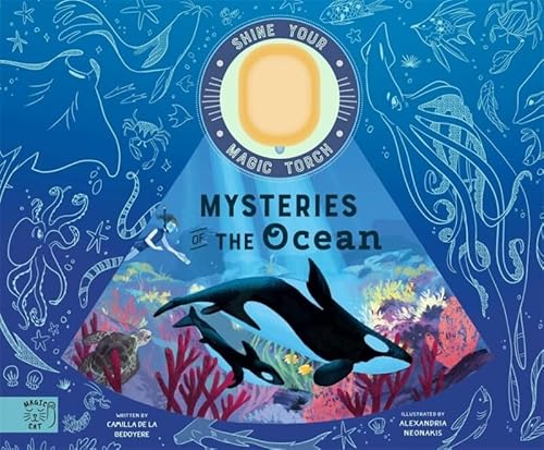 Mysteries of the Ocean: Includes Magic Torch Which Illuminates More Than 50 Marine Animals (Shine Your Magic Torch) von Magic Cat