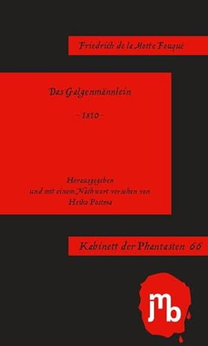 Das Galgenmännlein (Kabinett der Phantasten): - 1810 -