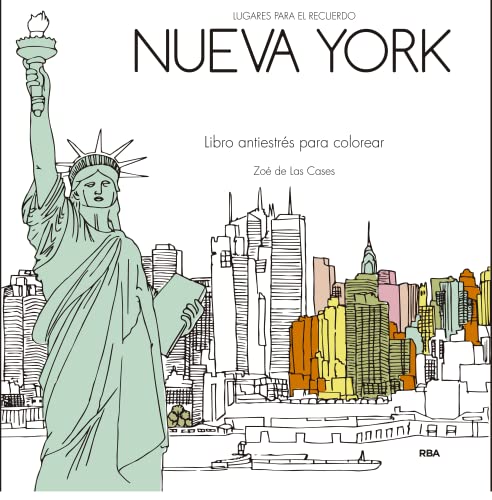 Nueva York secreto. Libro antiestrés para colorear (Práctica)