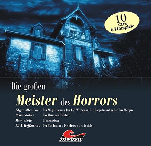 Die großen Meister des Horrors: 6 Hörspiele von Hermann Media audiobooks