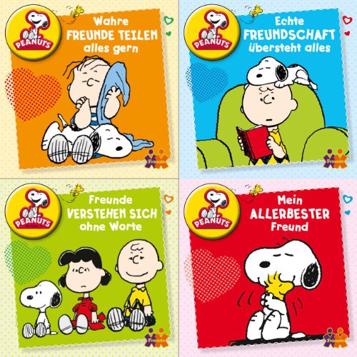 Mini-Bücher Peanuts 1-4 (4er Set) von Friendz @ Kids und Concepts GmbH