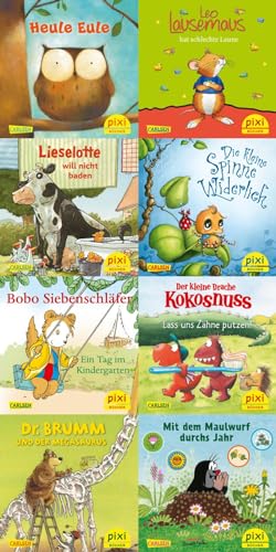 Pixi-8er-Set 297: Pixis liebste Kinderbuch-Helden (8x1 Exemplar) (297) von Carlsen