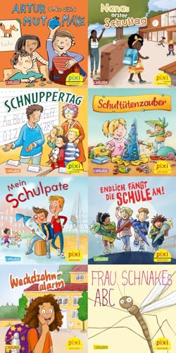 Pixi-8er-Set 304: In die Schule mit Pixi (8x1 Exemplar) (304) von Carlsen
