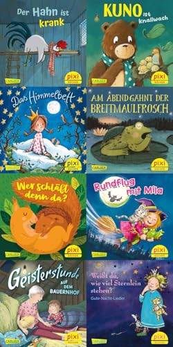 Pixi-Box 292: Schlaf schön mit Pixi (8x8 Exemplare) (292) von Carlsen Verlag GmbH
