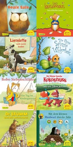 Pixi-Box 297: Pixis liebste Kinderbuch-Helden (8x8 Exemplare) (297) von Carlsen