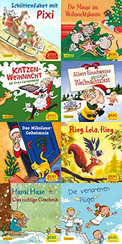 Pixi-Weihnachts-8er-Set 36: Weihnachtszeit mit Pixi (8x1 Exemplar) (36) von Carlsen